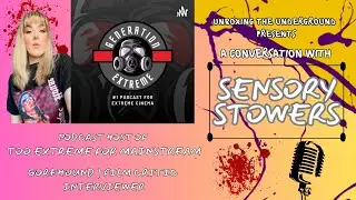 A Conversation with Sensory Stowers, host of Too Extreme for Mainstream podcast