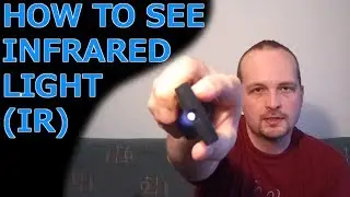 How to see infrared light