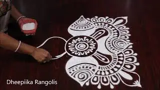 Simple and beautiful Rangolis || latest rangolis ||