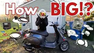 Обзор производительности комплекта Malossi BIG BORE KIT!