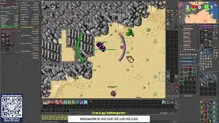 Estou ao vivo jogando Tibia! 🔴 PT/BR (+18) 🔥 RUBINOT MONK 🔥 SERVIDOR SERENIAN I I🔥RUSH LEVEL 500🔥
