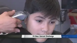 24 Hour Haircut Challenge