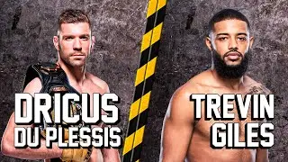 Dricus Du Plessis vs Trevin Giles | &iexcl;El d&iacute;a en que Dricus aplast&oacute; a Trevin Giles en el UFC 264!
