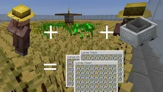 100% Automatic Villager Wheat and Beetroot Farm - Minecraft 1.16.1 (World Download)