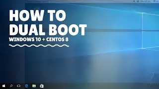 Como fazer Dual Boot Windows 10 + Centos 8