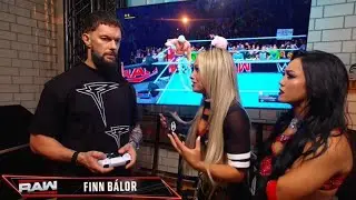 Finn Balor And Liv morgan Backstage SEGMENT WWE RAW 12 January 2025 Highlights Today