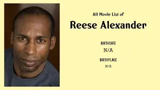 Reese Alexander Movies list Reese Alexander| Filmography of Reese Alexander