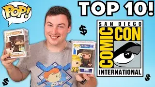 Top 10 MOST EXPENSIVE SDCC Funko Pops in Our Collection!