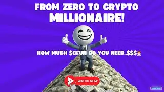 {NFA} How Much $CFUN To BE A MILLIONAIRE ! ? ! ? #CorruptFUN #Shibarium #1000X #Shiba #shibainucoin