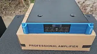Audio Standard Class TD 6.5 4 Channel Power Amplifier 6500 watt @4ohms 2000 Damping Tracking Class D