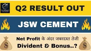 JSW Cement Q2 Results 2026 | JSW Cement Results Today | JSW Cement Share Latest News