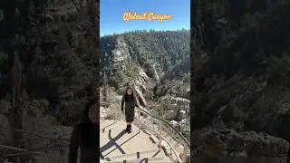 Visit to Walnut Canyon national ￼monument. #outdoors. #Canyon #WalnutCanyonnationalmonument