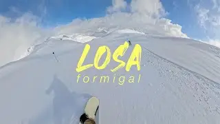 😱 ¿La MEJOR pista de Formigal? Bajando LA LOSA (Ski Ratrack) en snowboard