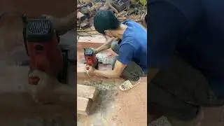 C&aacute;ch l&agrave;m Mộng Ch&acirc;n B&agrave;n thờ gia ti&ecirc;n  #tools #woodworking #short
