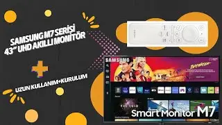 Samsung M7 LS43BM700UPXUF 43'' UHD 60Hz 4ms (HDMI+Type-C) Akıllı Monitör