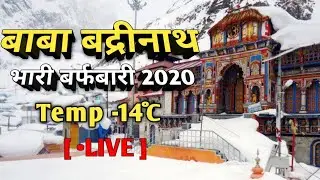 Badrinath Heavy Snowfall 2020 | बद्रीनाथ बर्फबारी 2020