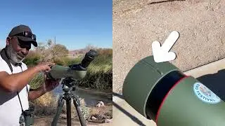 What Is the Aiming Sight on a Spotting Scope? | Urban Birder Quick Tips with David Lindo