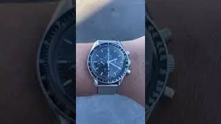 10 dollar Amazon strap #watch #omega #instagram #reels #travel #life #speedmaster #shorts #youtube