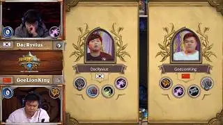 HCT Fall Championship: GoeLionKing vs DacRyvius - 2018 | Day 3 Group A