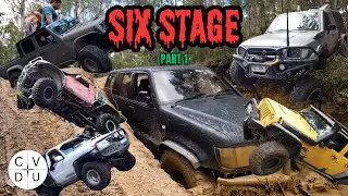Six Stage | Monkey Gum | part 1 | Jackaroo | Hilux | Patrol | GQ | GU | Jeep