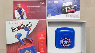 BoAt | Airdopes 131 | Captain America | Earbuds | LIMITED EDITION | first Shopping | 2022
