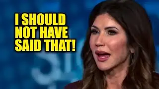 Kristi Noem Accidentally TELLS ON HERSELF On Live TV!