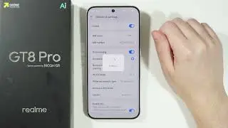 Realme GT 8 Pro: Как включить/выключить роуминг мобильных данных