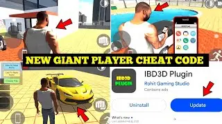 New Giant Player Cheat Code in Indian Bike Driving 3D 🤯🔥| IBD3D PLUGIN NEW UPDATE 😍| Harsh in Game