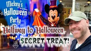 Disney's Halfway to Halloween SECRET TREAT! | Mickey's Not So Scary Halloween Party 2023 | MNSSHP