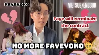NO MORE FAYEYOKO _ Ninestarstudio Official Statement 17.02.25 , Faye will terminate the contract