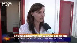 Em Carrazedo de Montenegro posto dos correios é gerido pela junta