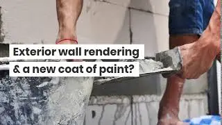 NEVER PAINT AGAIN! Rendering and wall coating services