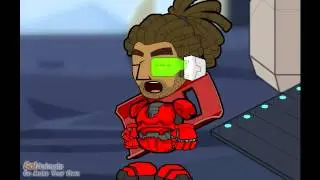 The alien mission part 3: Team red and team blue