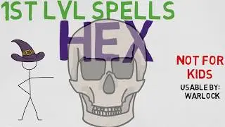 1st Level Spell #46: Hex(5E)