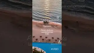 Pen&iacute;nsula Puerto Vallarta Beautiful Beachfront Condo for rent #vrbo #vacationrental #pvr