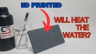 Солнечный обогреватель, напечатанный на 3D-принтере