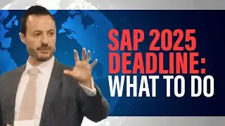 Крайний срок перехода SAP на S/4HANA &mdash; 2025 г. | ECC R/3 и Business One | Что это значит для вас?