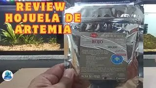 REVIEW HOJUELA DE ARTEMIA PARA PECES DE LA MARCA ACUA BIOMAR