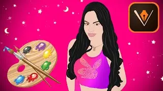 CARTOON TUTORIAL |ADOBE DRAW| - Natti Natasha ✨