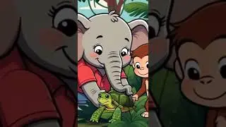 😂&ldquo;Good manners make you BIG inside 🐘✨Would you say please like Elly? 👇&rdquo;#elephant #shorts #trending