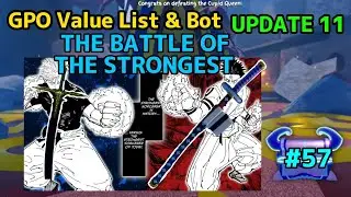 NEW GPO VALUE LIST UPDATE 11 #57 STRONGEST SWORD OF HISTORY(KIKO) VS STRONGEST SWORD OF TODAY (YORU)