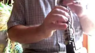 Rare Antique Fernand Chapelain Clarinet C flat (Low Pitch)