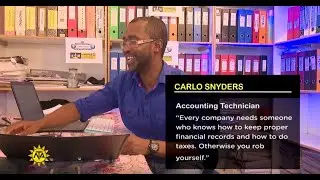 Accounting Technician Profile - Carlo Synders - Live Your Passion S2 Ep 20