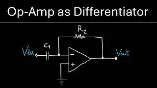 Operational Amplifiers: Op-Amp as Differentiator Analysis (with Example)