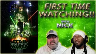 First Time Watching STAR WARS: RETURN OF THE JEDI! [with NICK @EchoBaseNetwork]