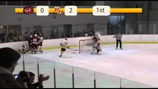 Rowan Ice Hockey vs. Temple Highlight - 10/13/12