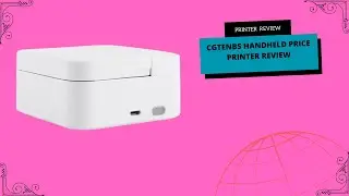CGTENBS Handheld Commercial Price Printer | Fast Thermal Barcode & Label Printing