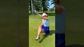 NICKI MANAJ CHALLENGE x GOLF!?! 🤯 #golf #golfgirl #nickimanaj #heels #golfaddict