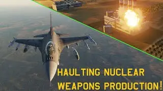 DCS F-16 VR | Father & Son Pinpoint Strike Mission (Nuclear Facility) - Oculus Quest 2