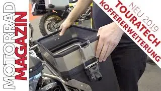 Touratech Koffererweiterung - 12 Liter mehr Stauraum in Sekunden - Volume Booster